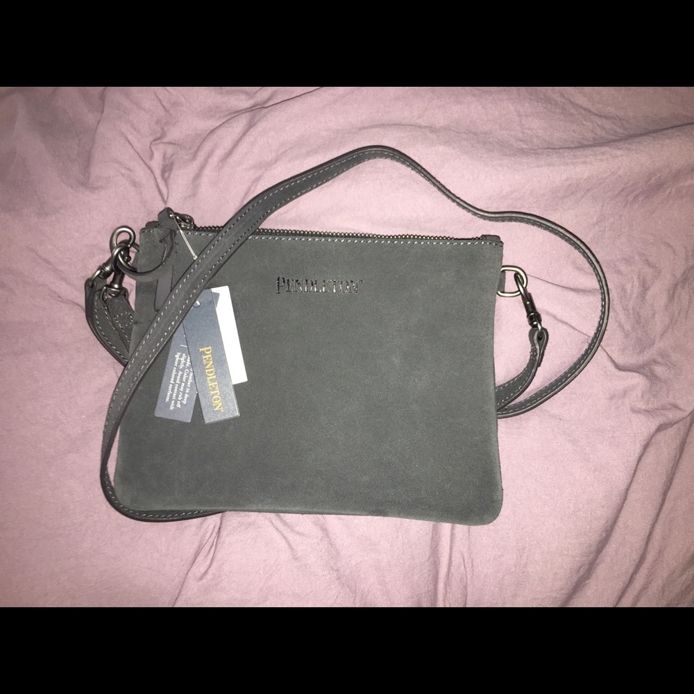 Pendleton suede Crossbody